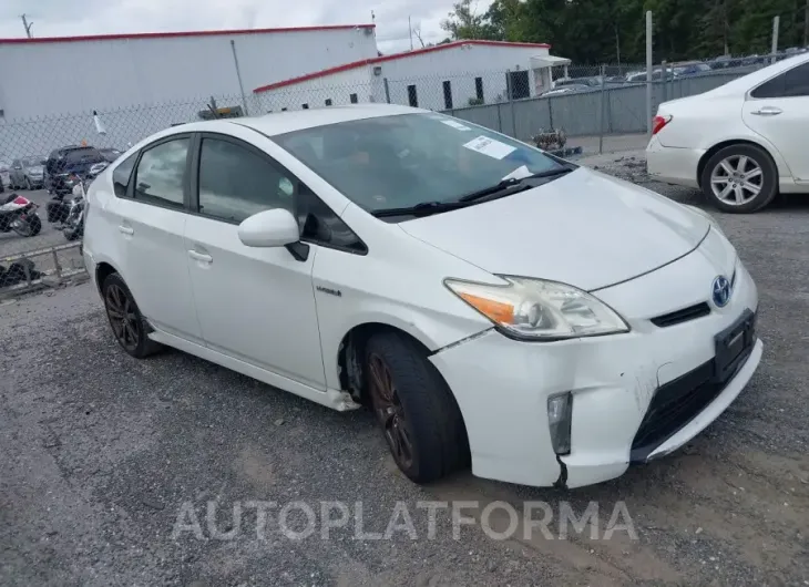 TOYOTA PRIUS 2015 vin JTDKN3DU1F1877284 from auto auction Iaai