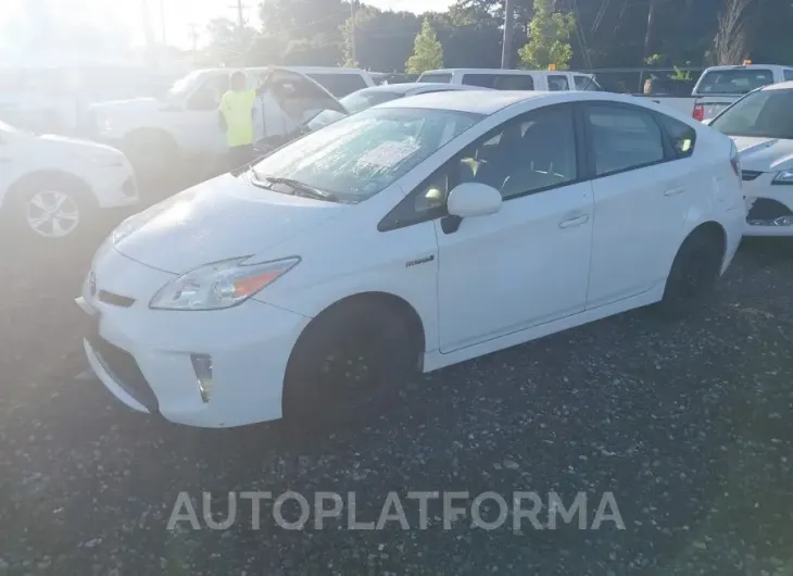 TOYOTA PRIUS 2015 vin JTDKN3DU1F1944496 from auto auction Iaai