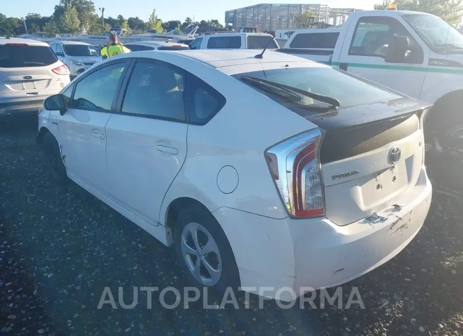 TOYOTA PRIUS 2015 vin JTDKN3DU3F1945164 from auto auction Iaai