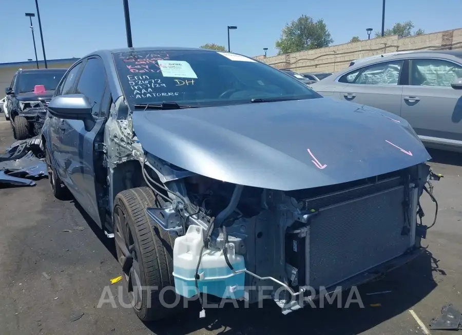 TOYOTA COROLLA 2020 vin JTDS4RCEXLJ047740 from auto auction Iaai