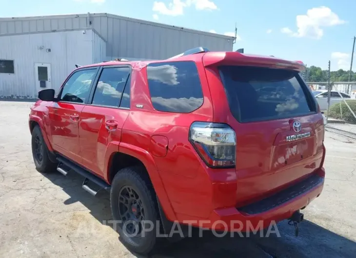 TOYOTA 4RUNNER 2022 vin JTEEU5JR9N5254770 from auto auction Iaai