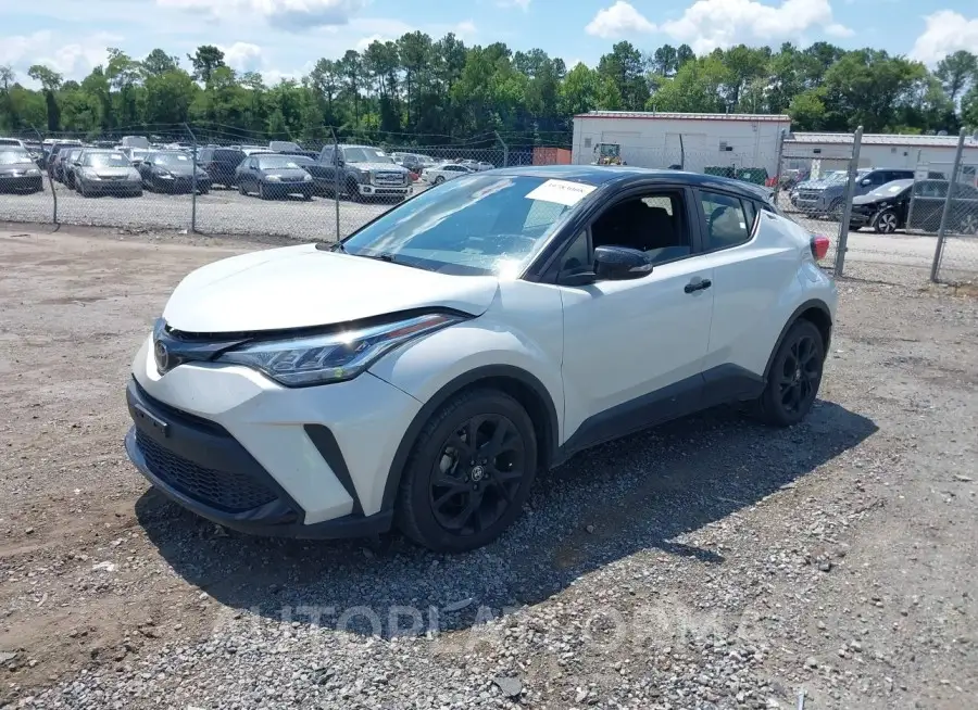 TOYOTA C-HR 2022 vin JTNKHMBX1N1131535 from auto auction Iaai