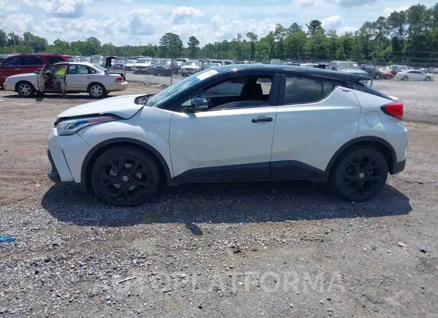 TOYOTA C-HR 2022 vin JTNKHMBX1N1131535 from auto auction Iaai