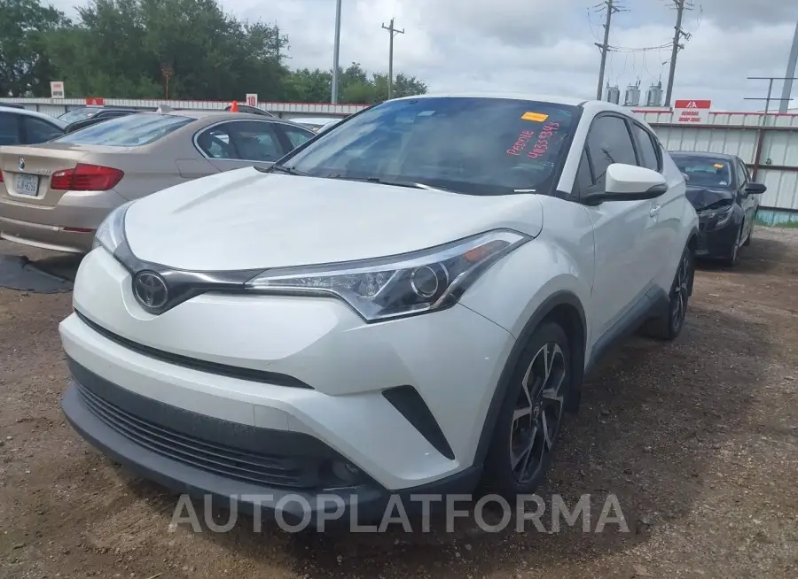 TOYOTA C-HR 2018 vin JTNKHMBX4J1001128 from auto auction Iaai