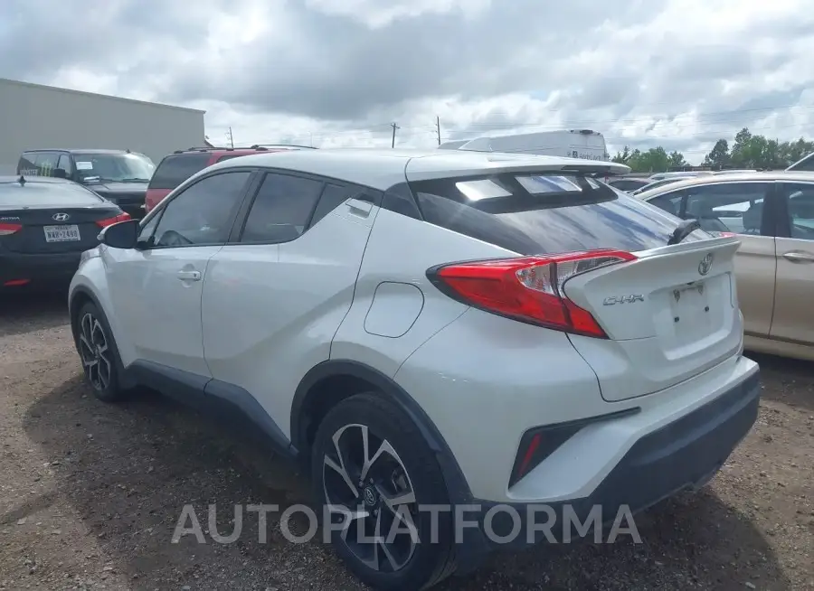 TOYOTA C-HR 2018 vin JTNKHMBX4J1001128 from auto auction Iaai