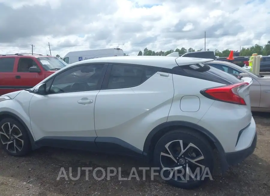 TOYOTA C-HR 2018 vin JTNKHMBX4J1001128 from auto auction Iaai