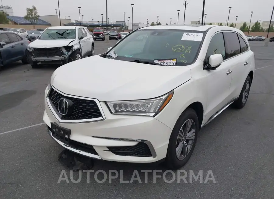 ACURA MDX 2019 vin 5J8YD3H34KL009634 from auto auction Iaai