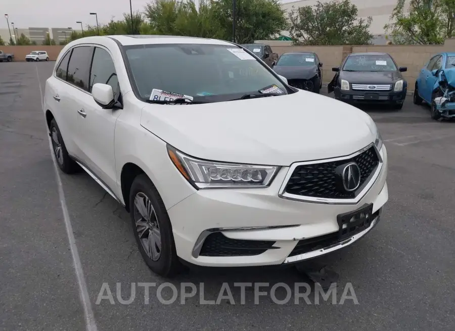 ACURA MDX 2019 vin 5J8YD3H34KL009634 from auto auction Iaai