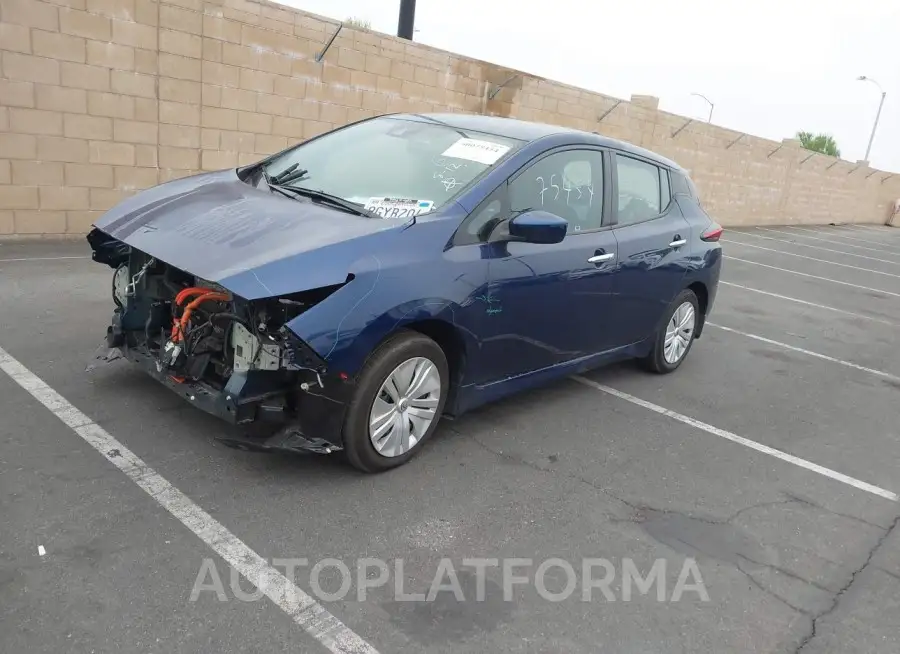 NISSAN LEAF 2023 vin 1N4AZ1BV8PC560047 from auto auction Iaai