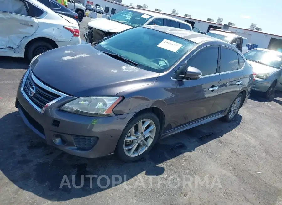 NISSAN SENTRA 2015 vin 3N1AB7AP1FY347101 from auto auction Iaai