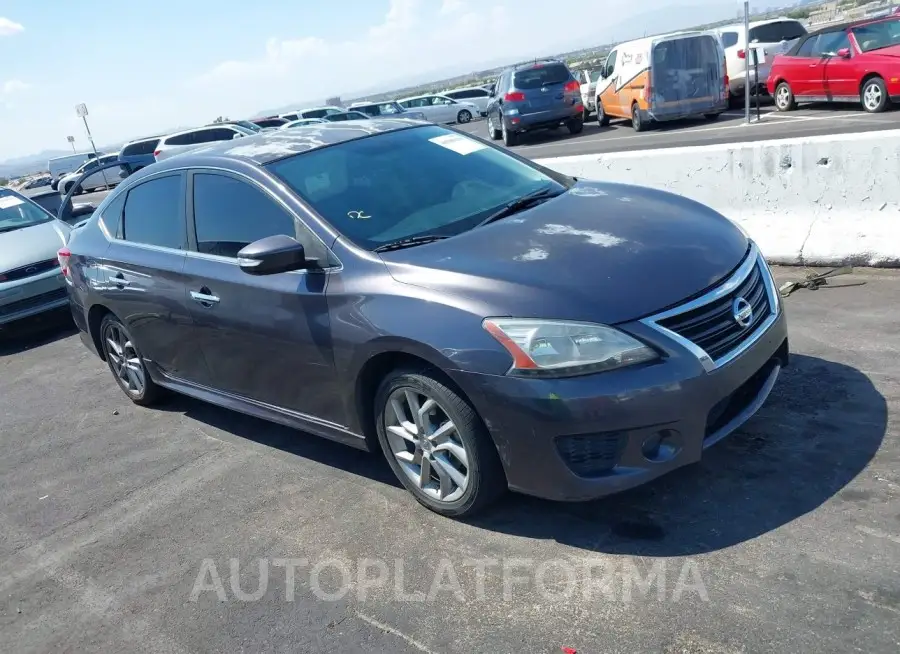 NISSAN SENTRA 2015 vin 3N1AB7AP1FY347101 from auto auction Iaai