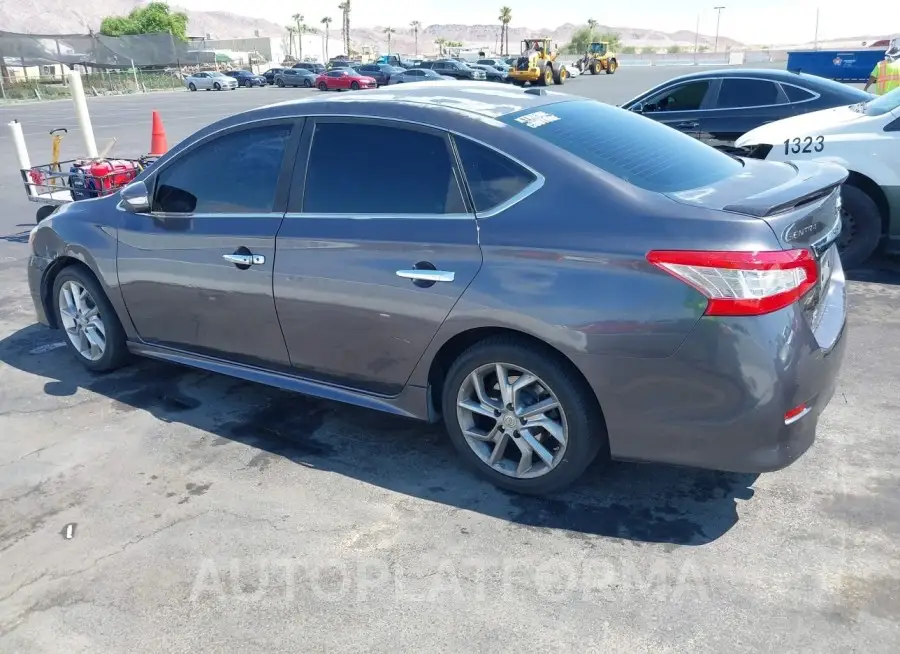 NISSAN SENTRA 2015 vin 3N1AB7AP1FY347101 from auto auction Iaai