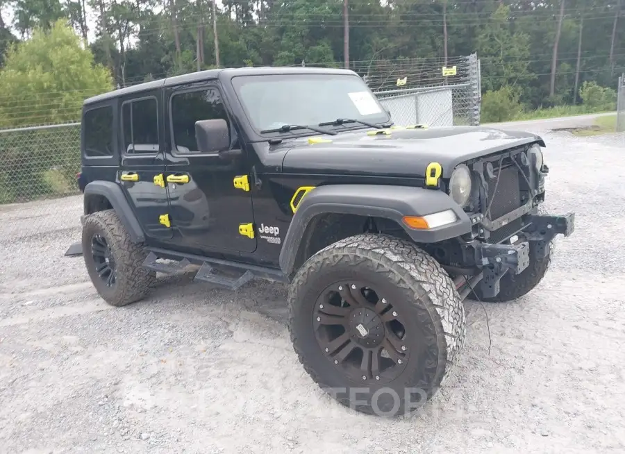 JEEP WRANGLER UNLIMITED 2019 vin 1C4HJXDG7KW662223 from auto auction Iaai