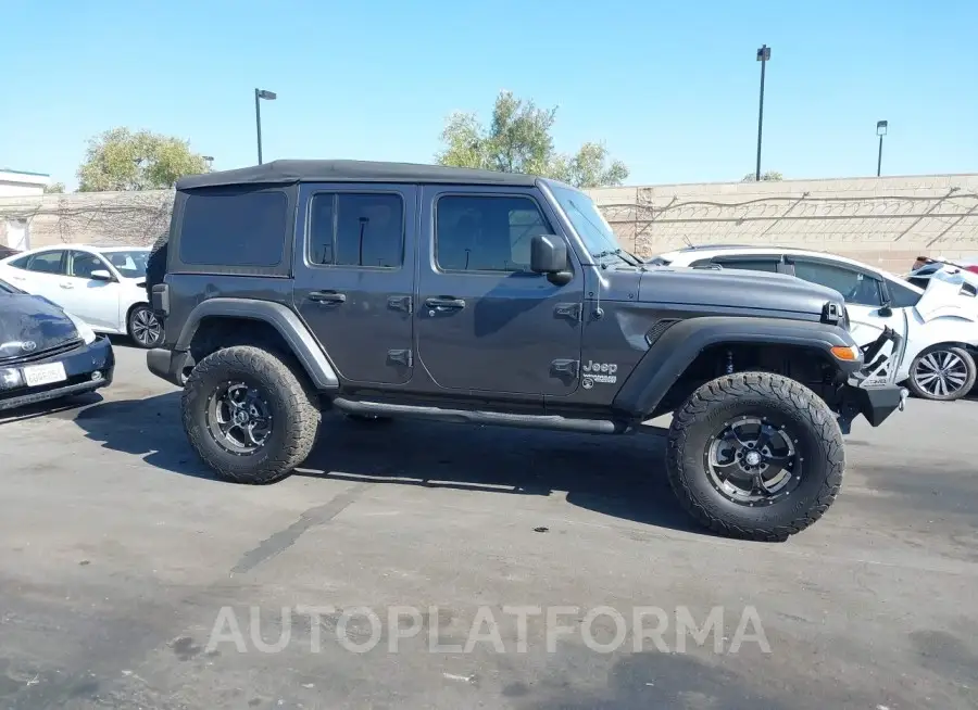 JEEP WRANGLER UNLIMITED 2018 vin 1C4HJXDN9JW316509 from auto auction Iaai