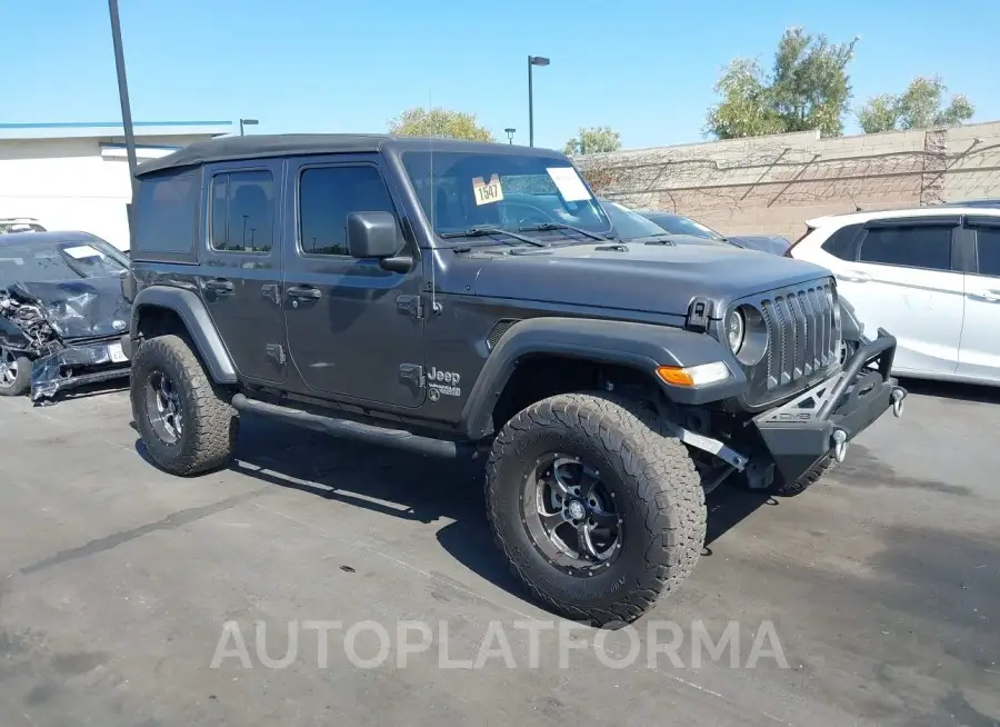 JEEP WRANGLER UNLIMITED 2018 vin 1C4HJXDN9JW316509 from auto auction Iaai