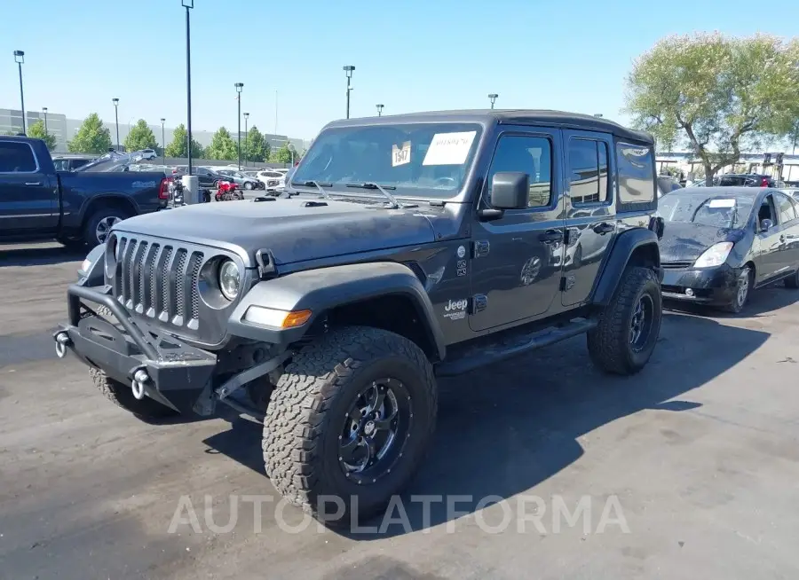 JEEP WRANGLER UNLIMITED 2018 vin 1C4HJXDN9JW316509 from auto auction Iaai