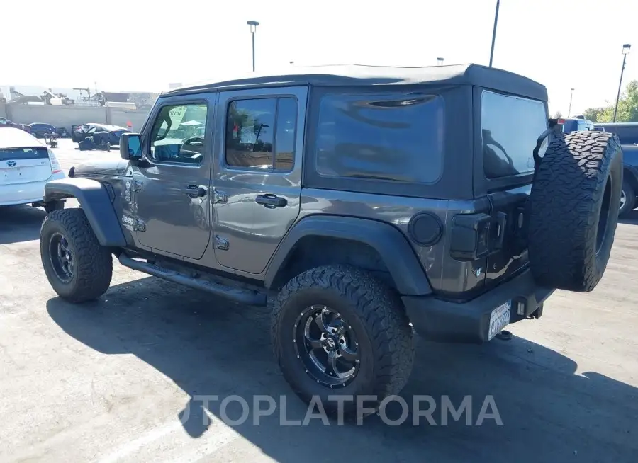 JEEP WRANGLER UNLIMITED 2018 vin 1C4HJXDN9JW316509 from auto auction Iaai