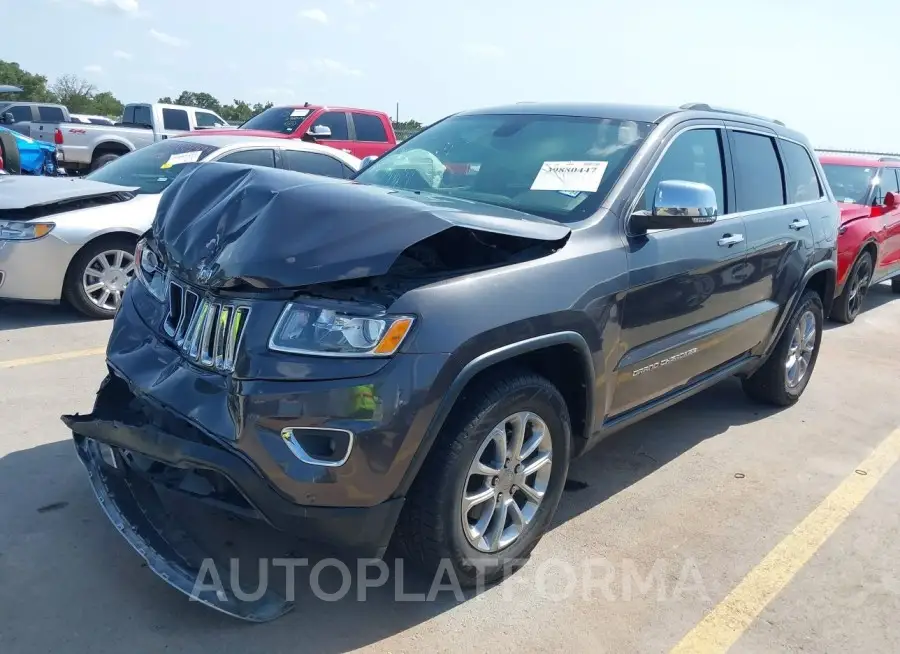 JEEP GRAND CHEROKEE 2016 vin 1C4RJFBG2GC323802 from auto auction Iaai