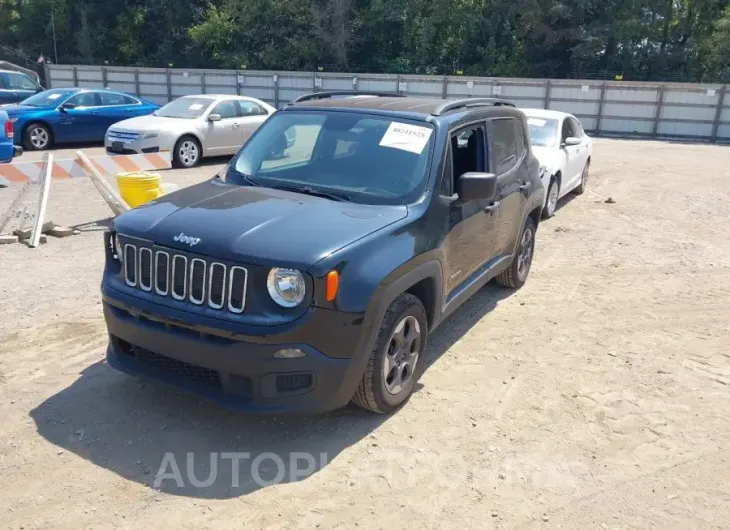 JEEP RENEGADE 2017 vin ZACCJAAB1HPF55013 from auto auction Iaai