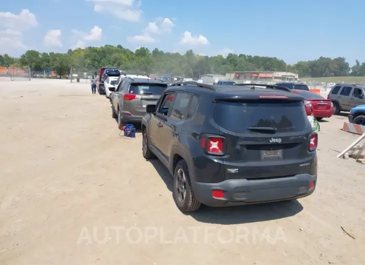 JEEP RENEGADE 2017 vin ZACCJAAB1HPF55013 from auto auction Iaai