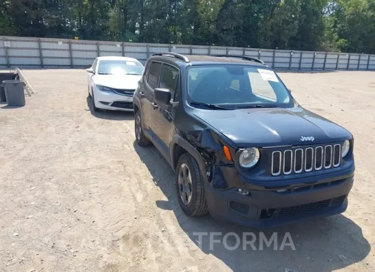 JEEP RENEGADE 2017 vin ZACCJAAB1HPF55013 from auto auction Iaai