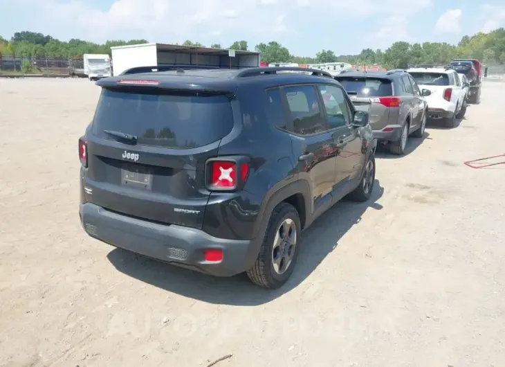 JEEP RENEGADE 2017 vin ZACCJAAB1HPF55013 from auto auction Iaai