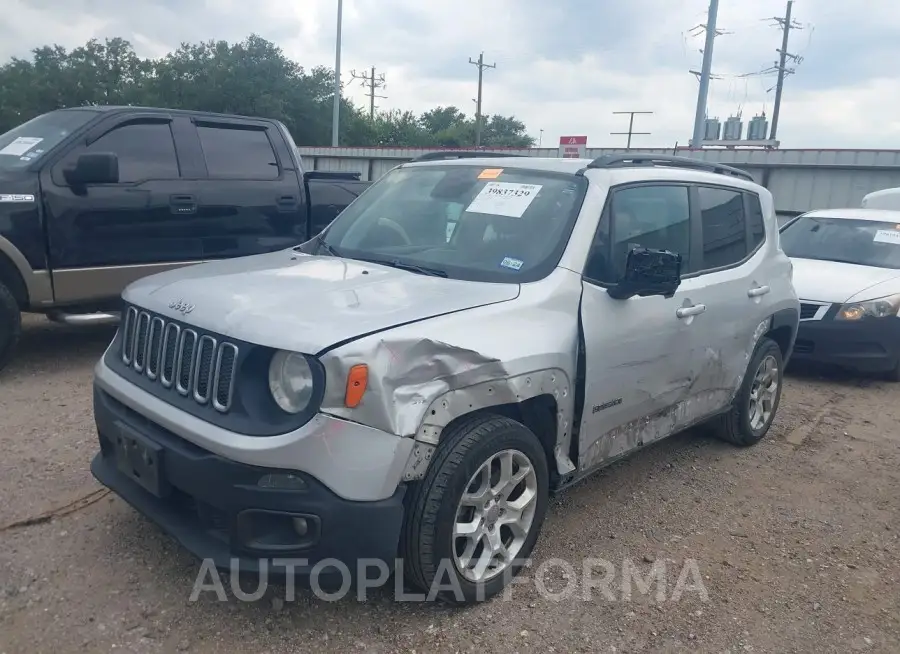 JEEP RENEGADE 2018 vin ZACCJABB6JPH10496 from auto auction Iaai