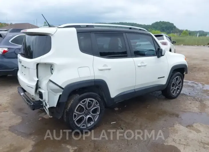 JEEP RENEGADE 2015 vin ZACCJBDT9FPC44758 from auto auction Iaai