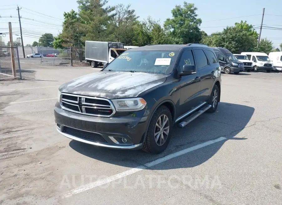 DODGE DURANGO 2016 vin 1C4RDHDG5GC440273 from auto auction Iaai