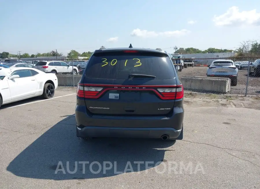 DODGE DURANGO 2016 vin 1C4RDHDG5GC440273 from auto auction Iaai