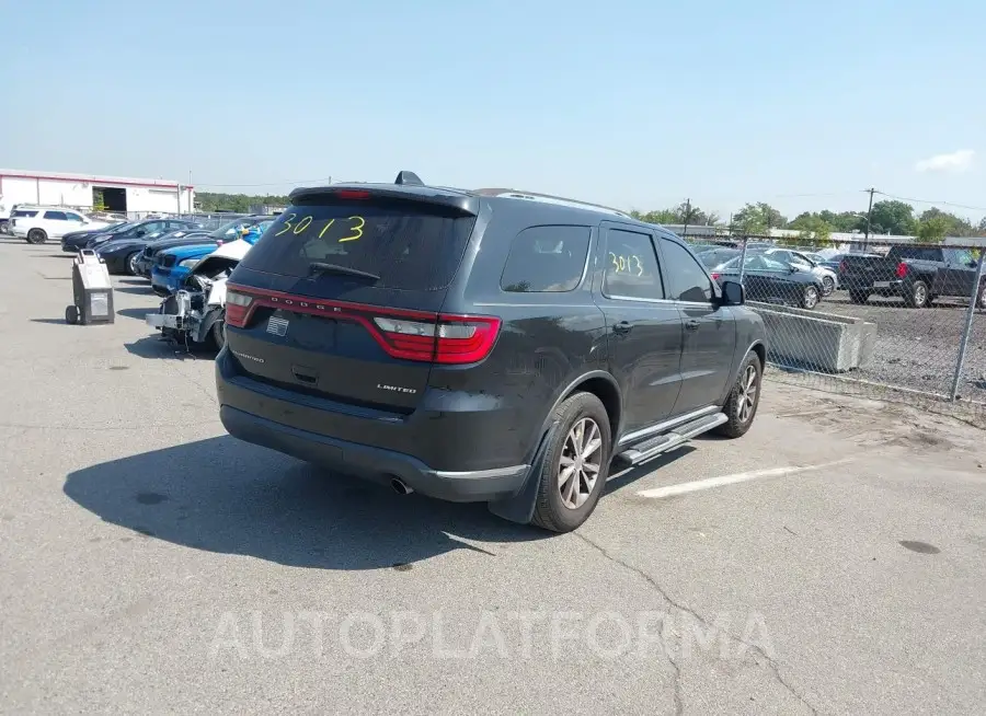 DODGE DURANGO 2016 vin 1C4RDHDG5GC440273 from auto auction Iaai