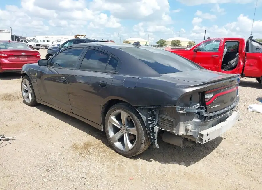 DODGE CHARGER 2017 vin 2C3CDXCT5HH556350 from auto auction Iaai