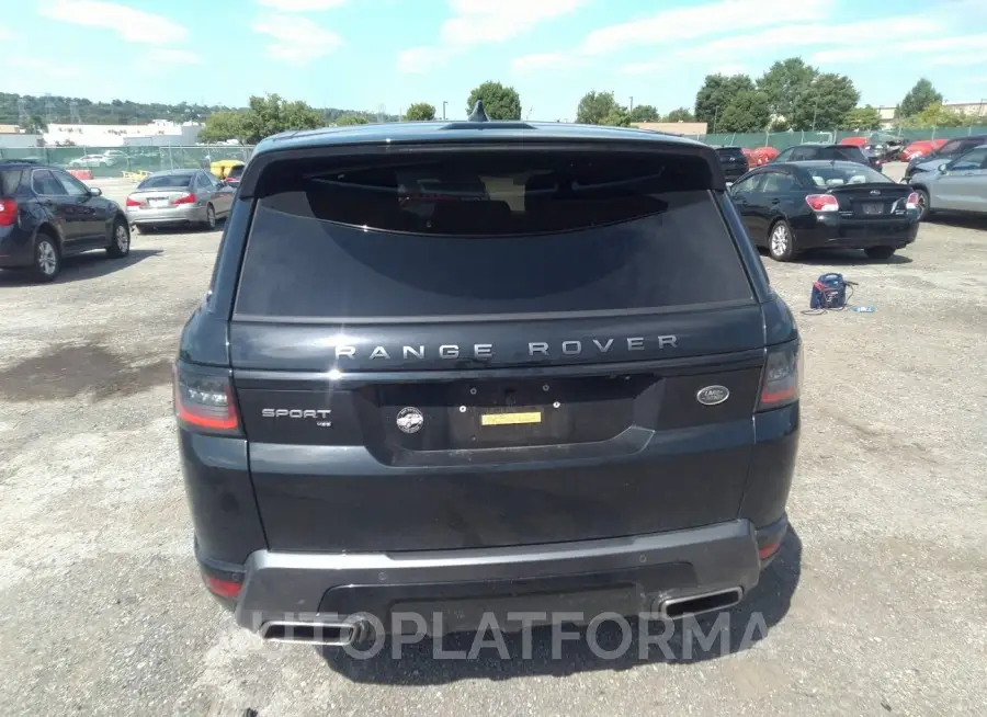 LAND ROVER RANGE ROVER SPORT 2021 vin SALWR2SU8MA796016 from auto auction Iaai