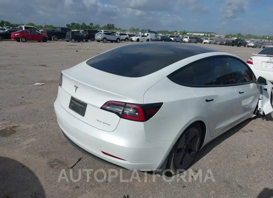 TESLA MODEL 3 2022 vin 5YJ3E1EB3NF125694 from auto auction Iaai