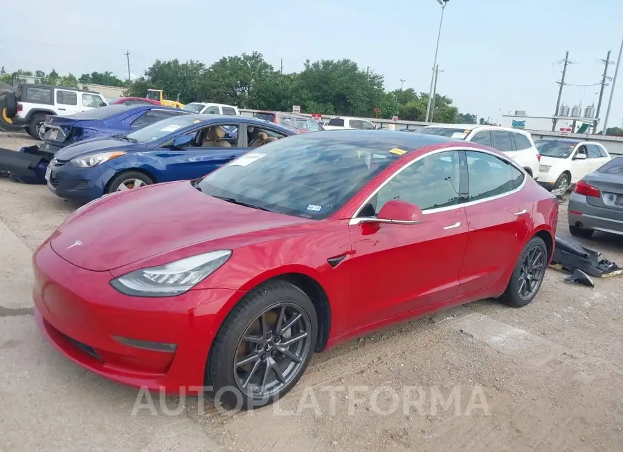 TESLA MODEL 3 2019 vin 5YJ3E1EB5KF496674 from auto auction Iaai