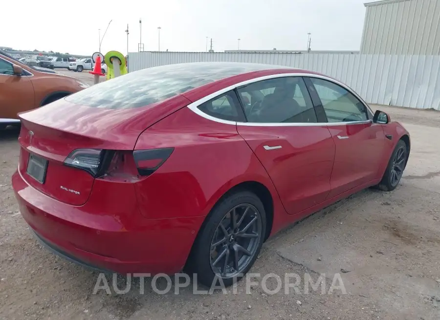 TESLA MODEL 3 2019 vin 5YJ3E1EB5KF496674 from auto auction Iaai