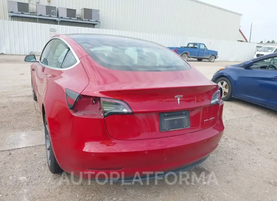 TESLA MODEL 3 2019 vin 5YJ3E1EB5KF496674 from auto auction Iaai