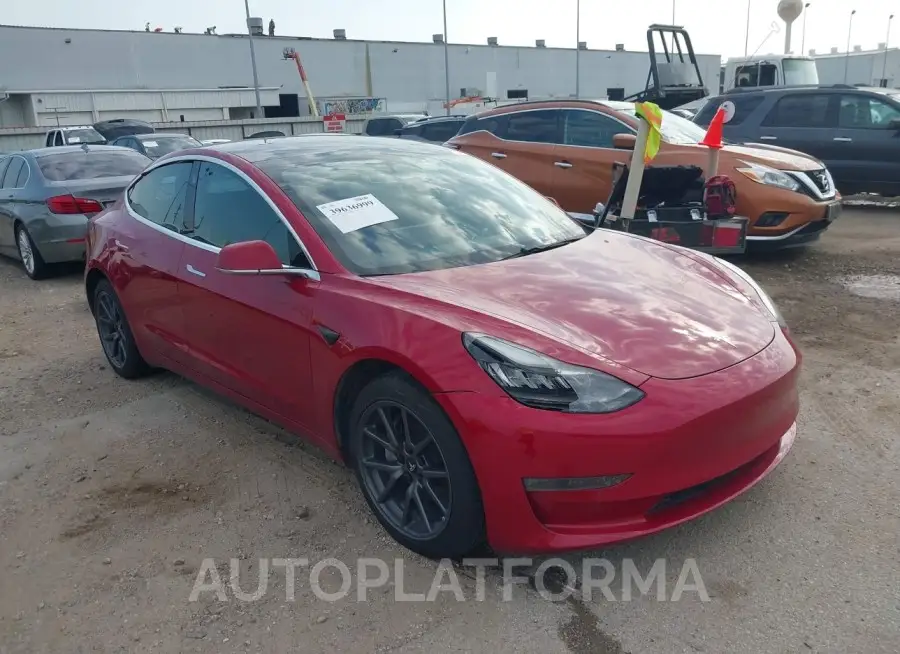 TESLA MODEL 3 2019 vin 5YJ3E1EB5KF496674 from auto auction Iaai