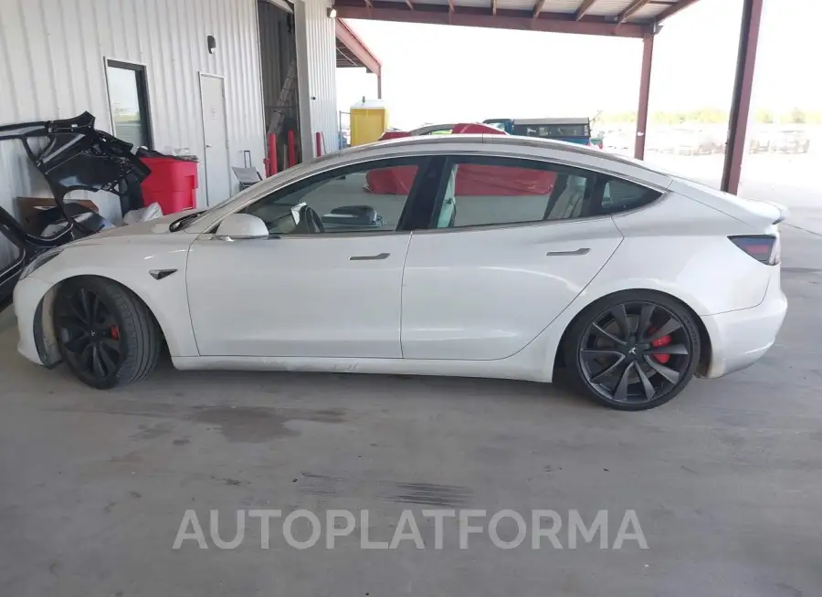 TESLA MODEL 3 2020 vin 5YJ3E1EC7LF642289 from auto auction Iaai