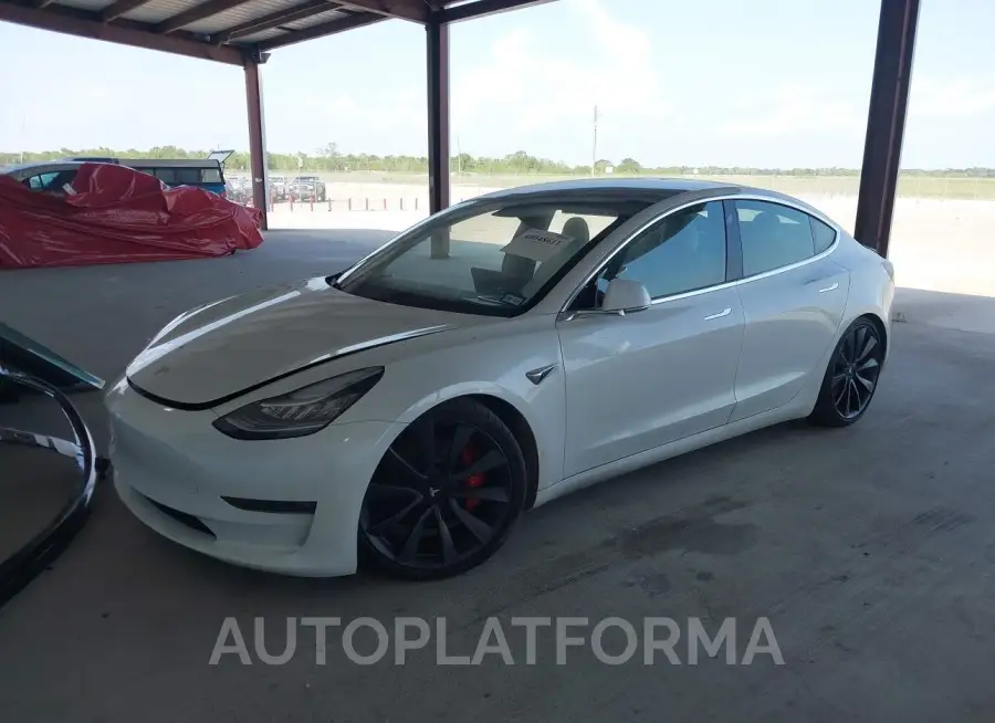 TESLA MODEL 3 2020 vin 5YJ3E1EC7LF642289 from auto auction Iaai