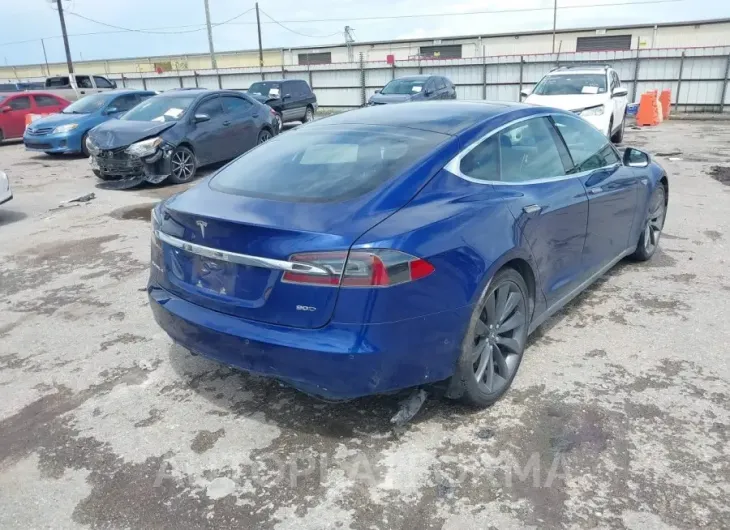 TESLA MODEL S 2015 vin 5YJSA1E29FF104437 from auto auction Iaai