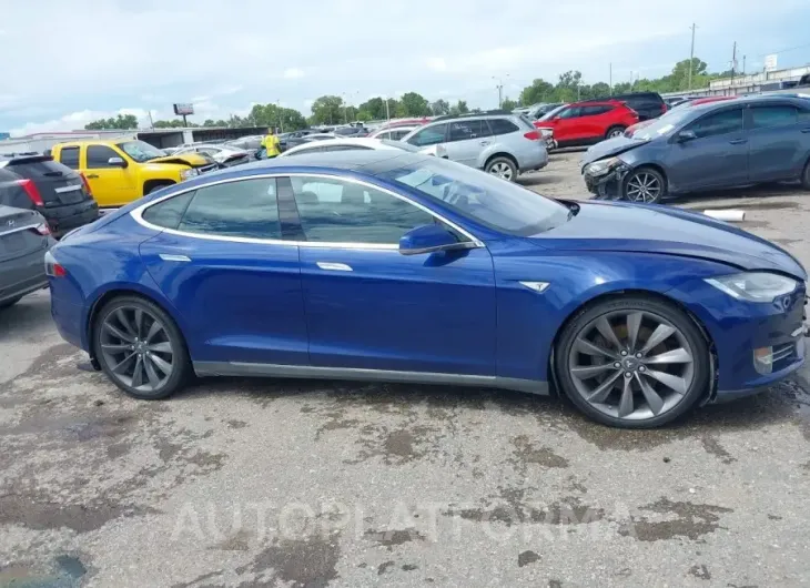 TESLA MODEL S 2015 vin 5YJSA1E29FF104437 from auto auction Iaai