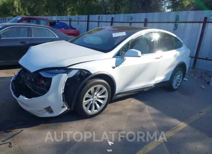 TESLA MODEL X 2020 vin 5YJXCBE23LF248843 from auto auction Iaai