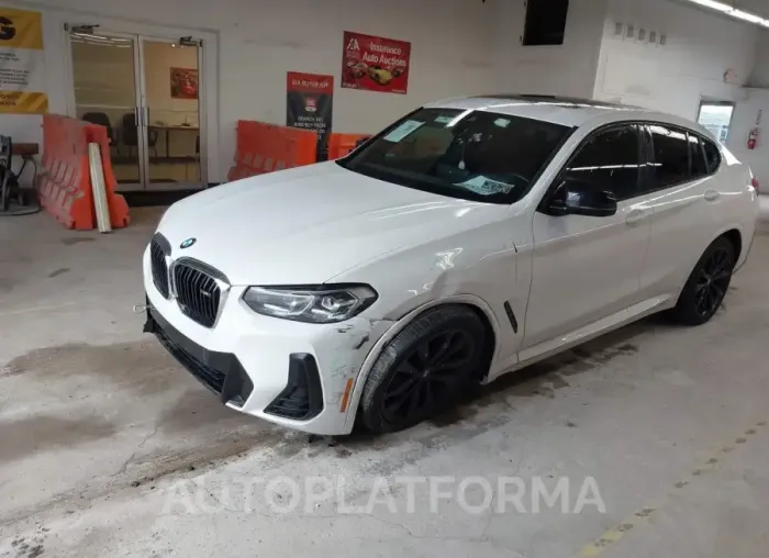 BMW X4 2022 vin 5UX43DT00N9K07503 from auto auction Iaai