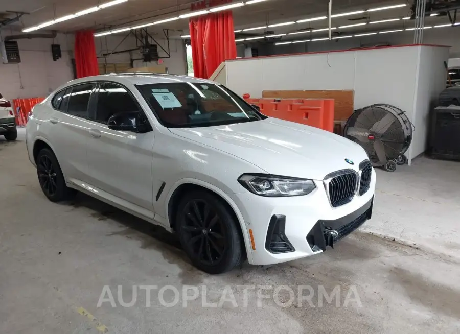 BMW X4 2022 vin 5UX43DT00N9K07503 from auto auction Iaai