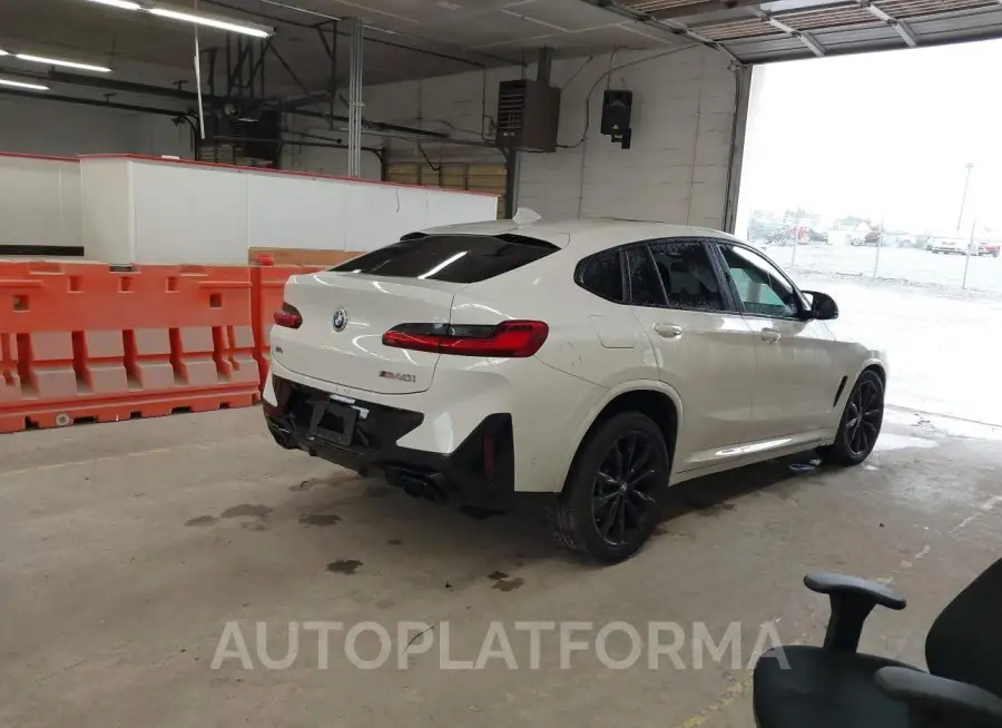 BMW X4 2022 vin 5UX43DT00N9K07503 from auto auction Iaai