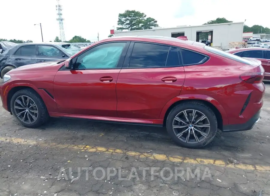 BMW X6 2021 vin 5UXCY6C09M9E79297 from auto auction Iaai