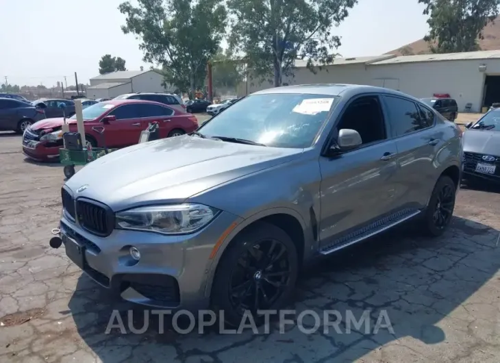 BMW X6 2018 vin 5UXKU0C52J0G81026 from auto auction Iaai