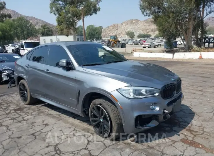 BMW X6 2018 vin 5UXKU0C52J0G81026 from auto auction Iaai