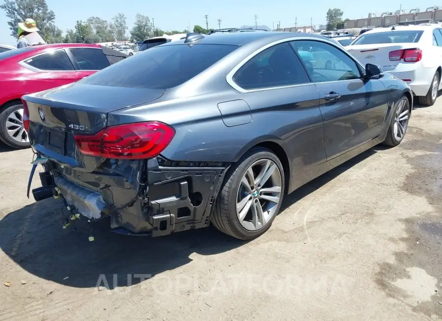 BMW 430I 2019 vin WBA4W3C56KAF92672 from auto auction Iaai